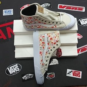 Vans Black Ball Hi Sf Leila Hurst 70's Floral